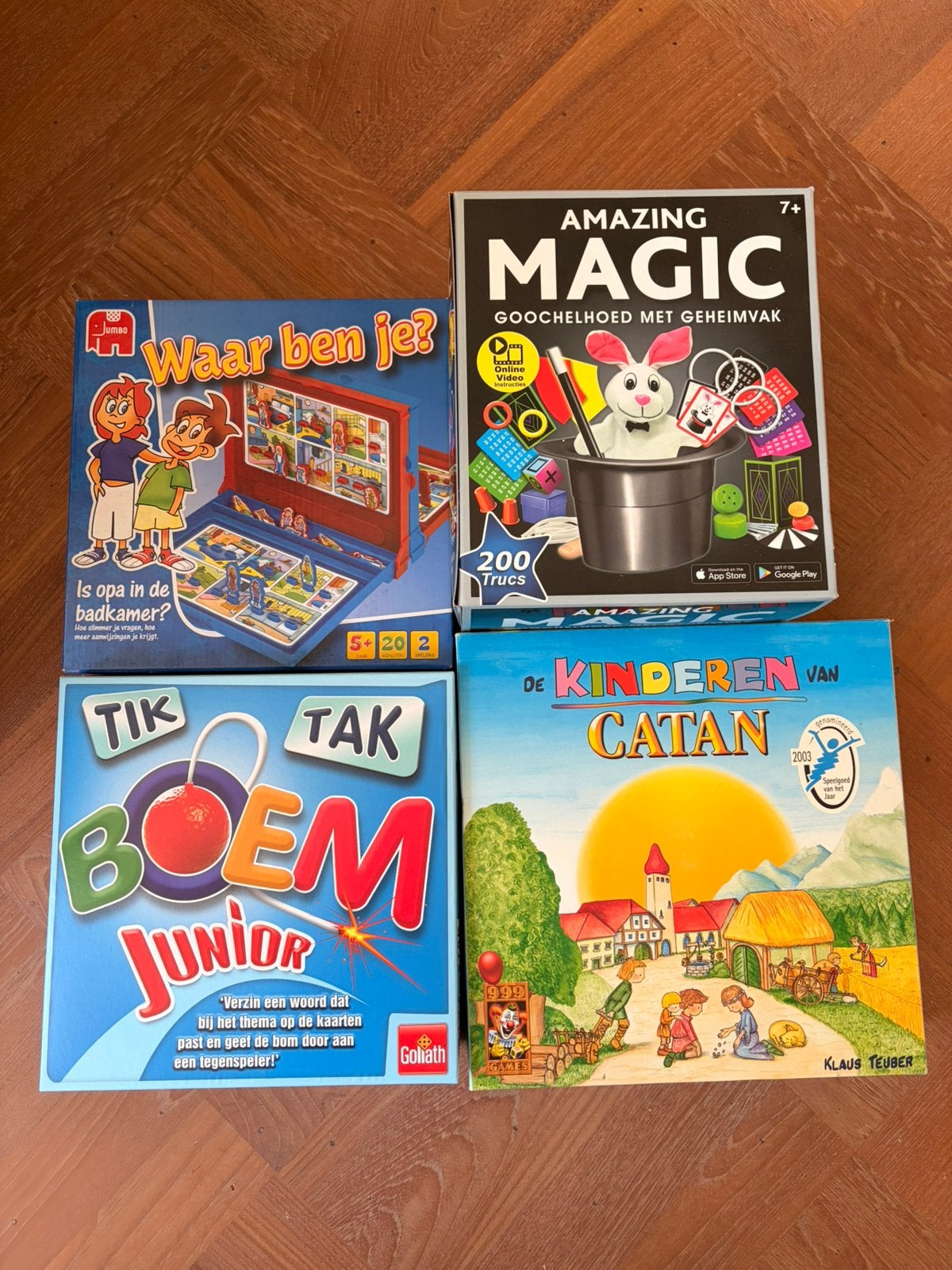Leuke spellen!, Hobby en Vrije tijd, Gezelschapsspellen | Kaartspellen, Ophalen, Zo goed als nieuw