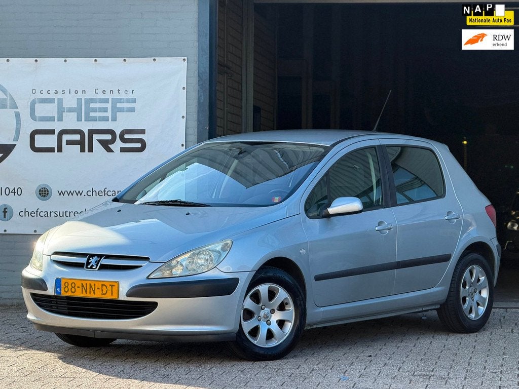 Peugeot 307 1.6|NAP|AUTOMAAT|AIRCO|CRUISE|DISTRVV|NIEUWEAPK!, Auto's, Peugeot, Stof, Gebruikt, 4 cilinders, 1204 kg