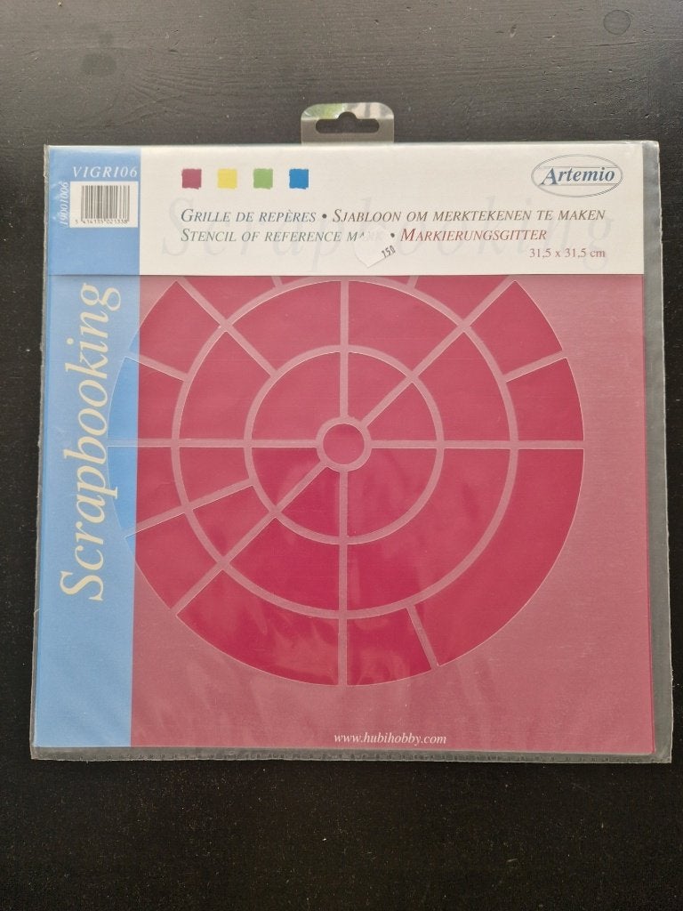 Sjabloon cirkel, scrapbooking - Nieuw, Ophalen of Verzenden, Nieuw, Frame of Mal, Overige merken