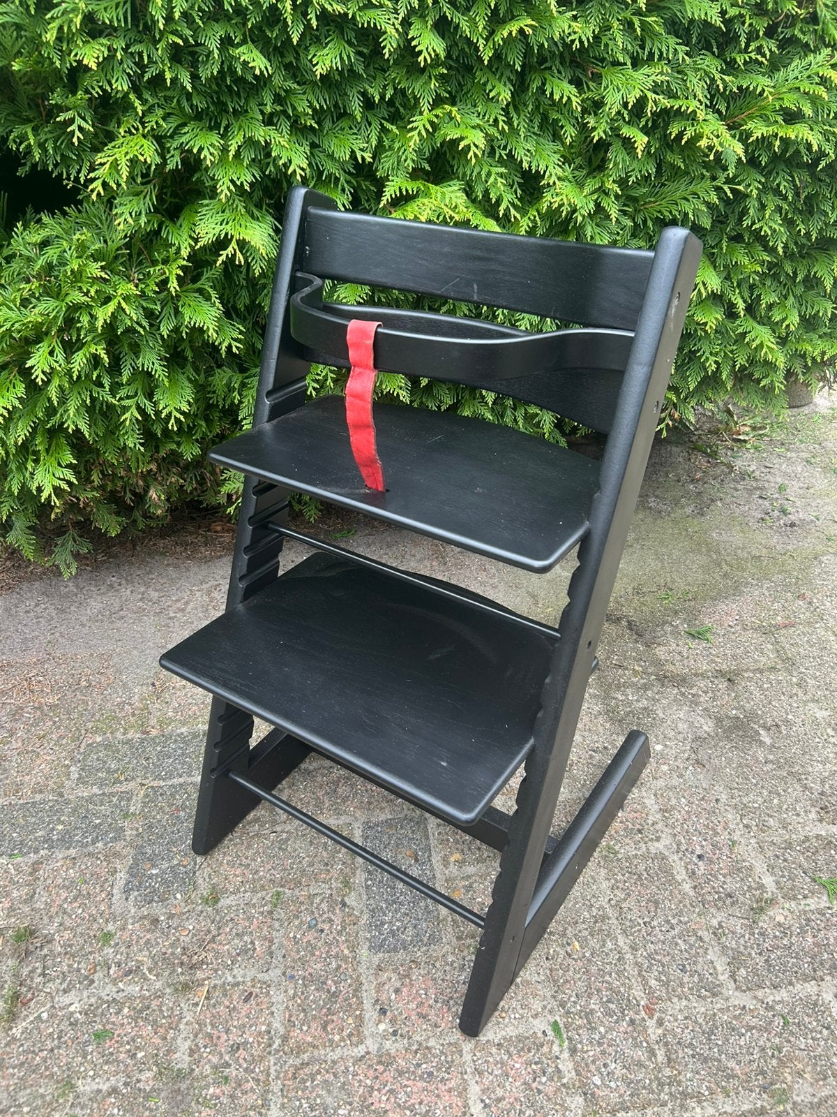 Hele nette stokke tripp trapp kinderstoel, Ophalen, Gebruikt, Meegroeistoel, Aanschuifbaar