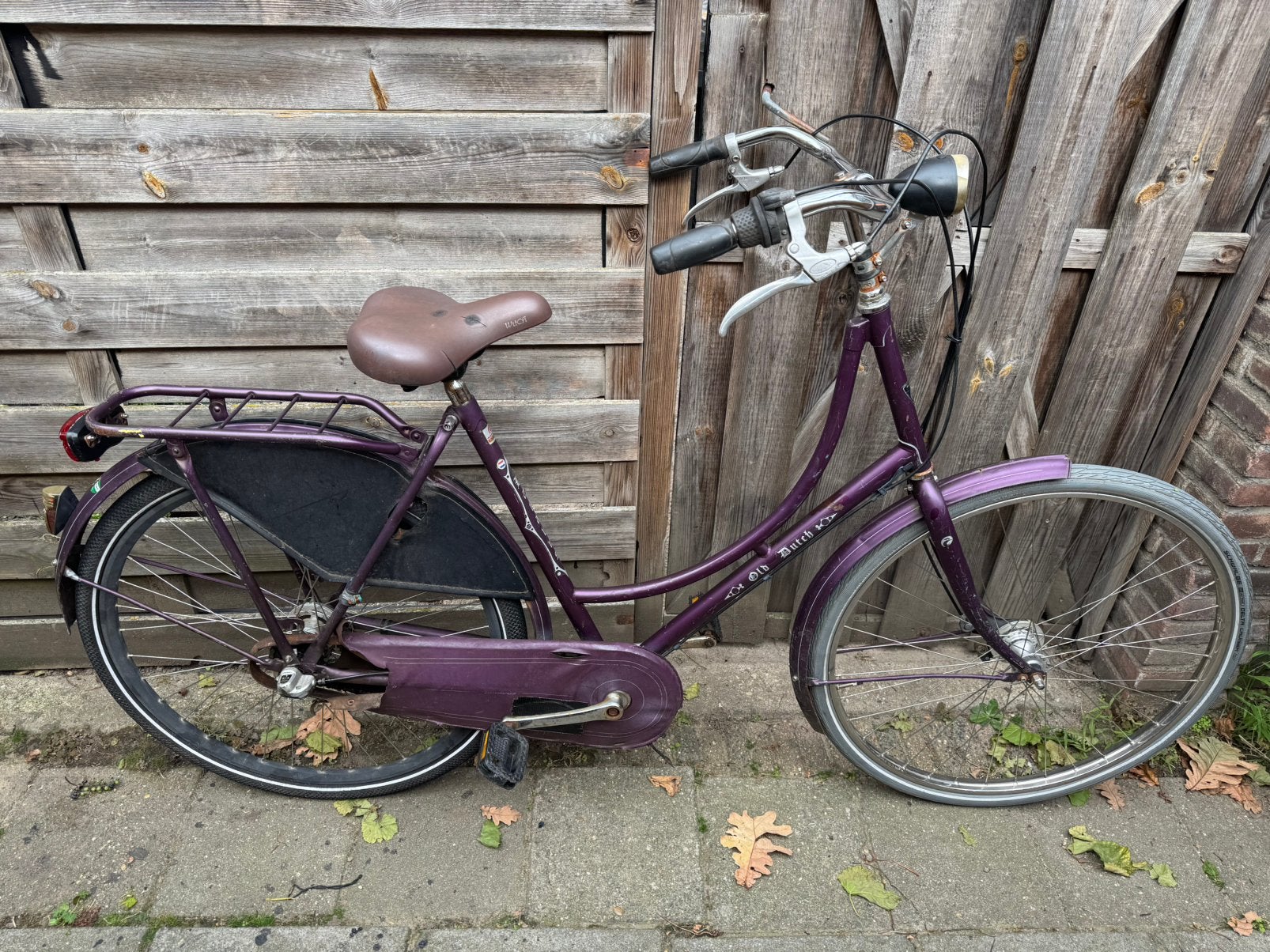Omafiets, Fietsen en Brommers, Ophalen, Zo goed als nieuw, Handrem