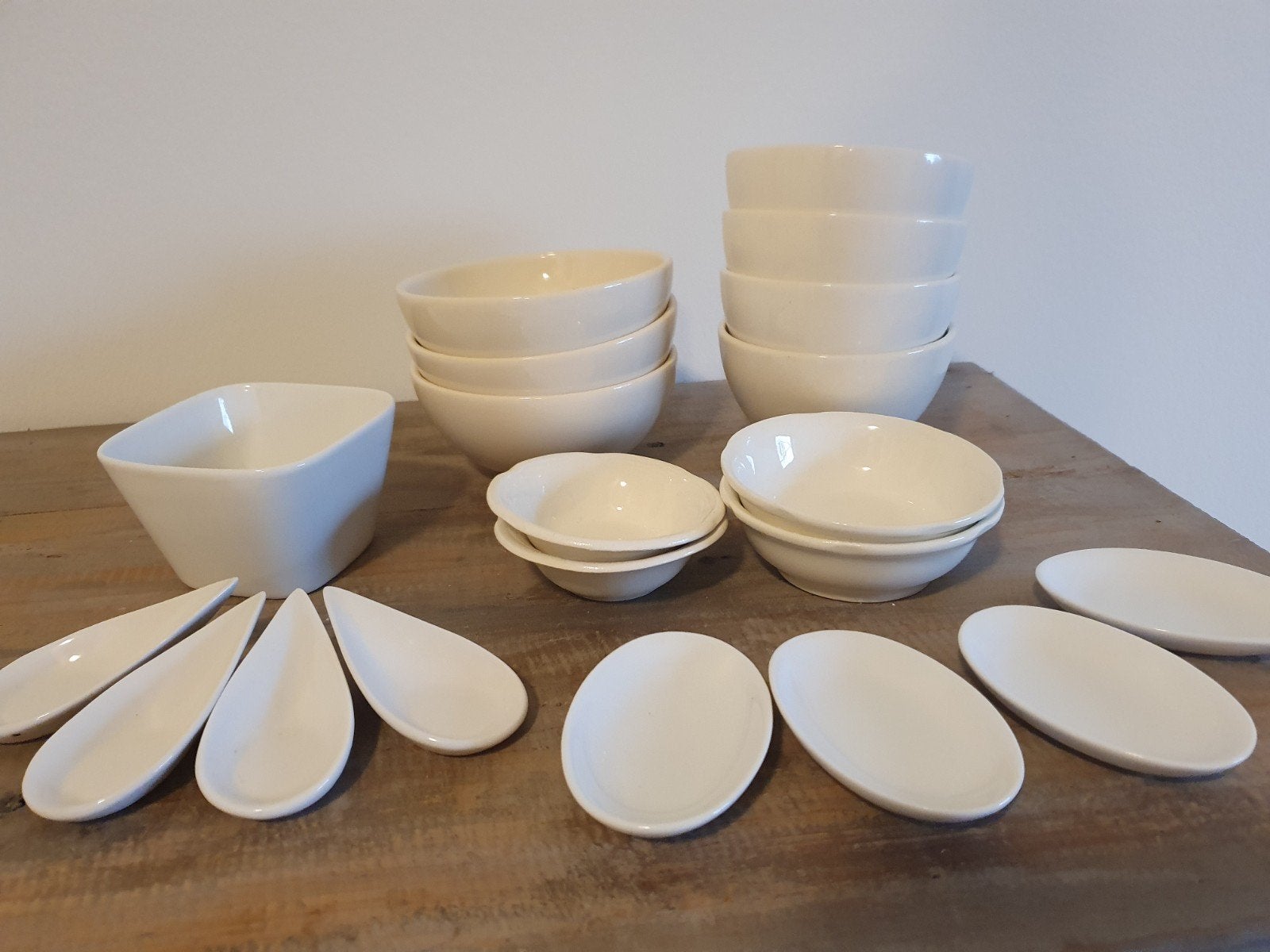 grote set snack schaaltjes en tapas schaaltjes, Ophalen, Nieuw