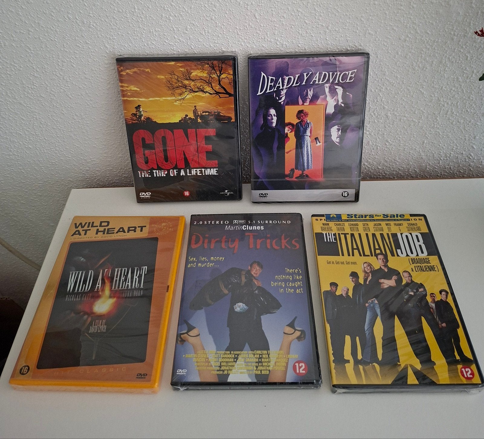 5 Nieuwe DVDTJES in de Verpakking, Vanaf 16 jaar, Ophalen of Verzenden, Nieuw in verpakking, Overige genres