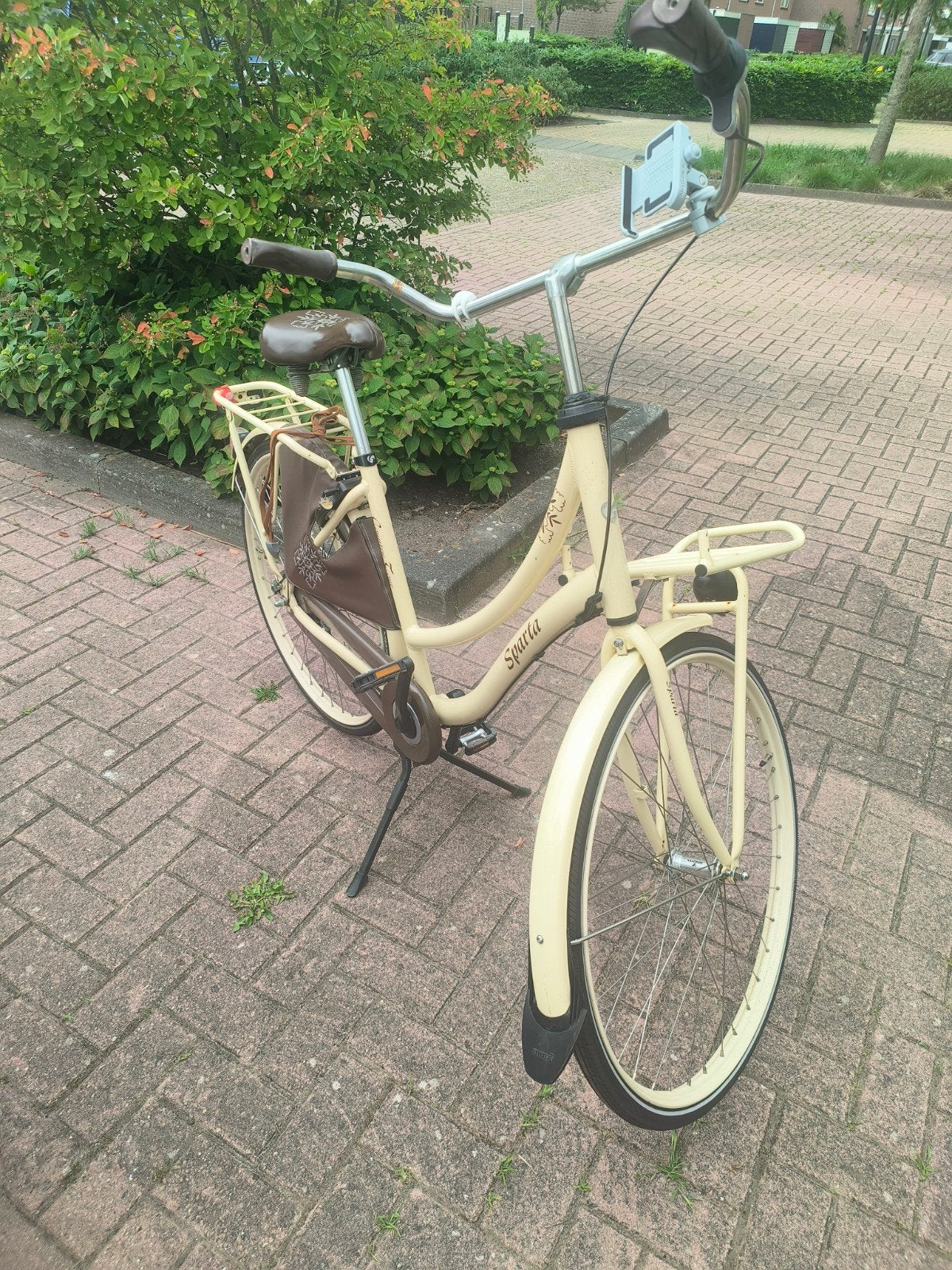 Sparta Country Tour Damesfiets - Crème, Fietsen en Brommers, Fietsen | Dames | Damesfietsen, Gebruikt, Sparta, (Extra) lage instap