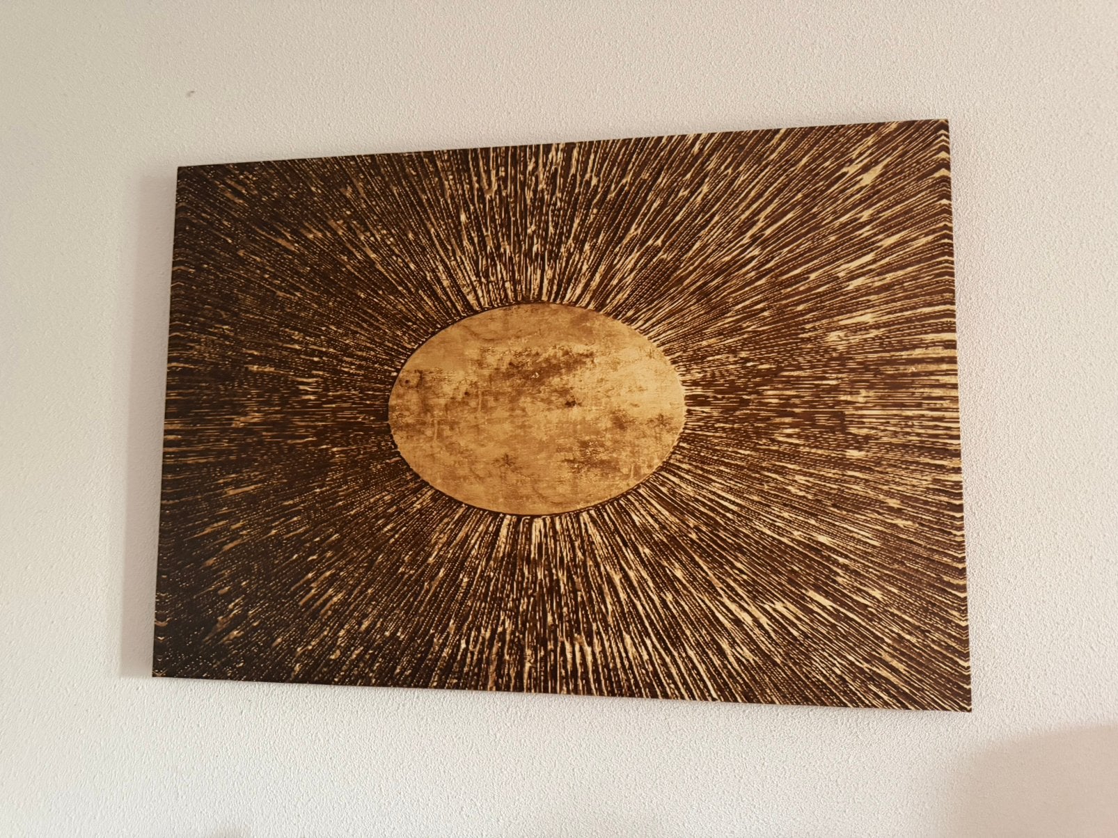 Goud canvas schilderij, Ophalen, 50 – 75, 75 tot 100 cm, Print
