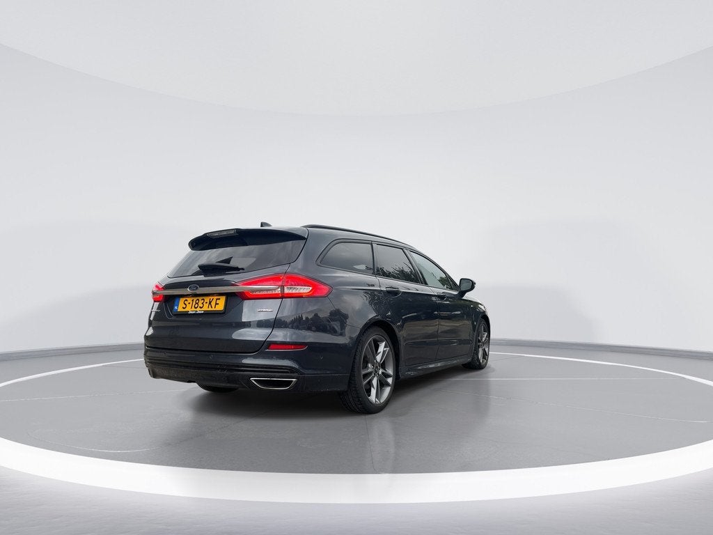 Ford Mondeo Wagon 2.0 IVCT HEV Vignale |STOEL+STUURVVERW|NAV, Gebruikt, 4 cilinders, Mondeo, Blauw