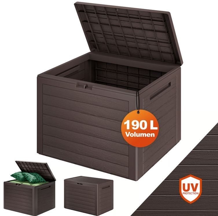 Opbergbox opbergkist tuinkussens kunststof 190L GRTS BEZORGD, Verzenden, Nieuw, Nvt, Nvt