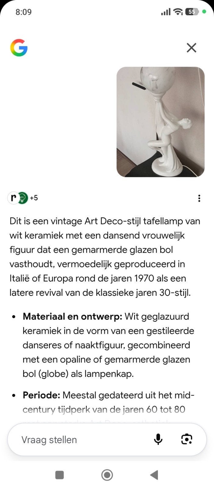 Zwart Queen Anne Bijzettafel / Nachtkastje - Vintage Look, Minder dan 55 cm, Gebruikt, Overige vormen, Hout