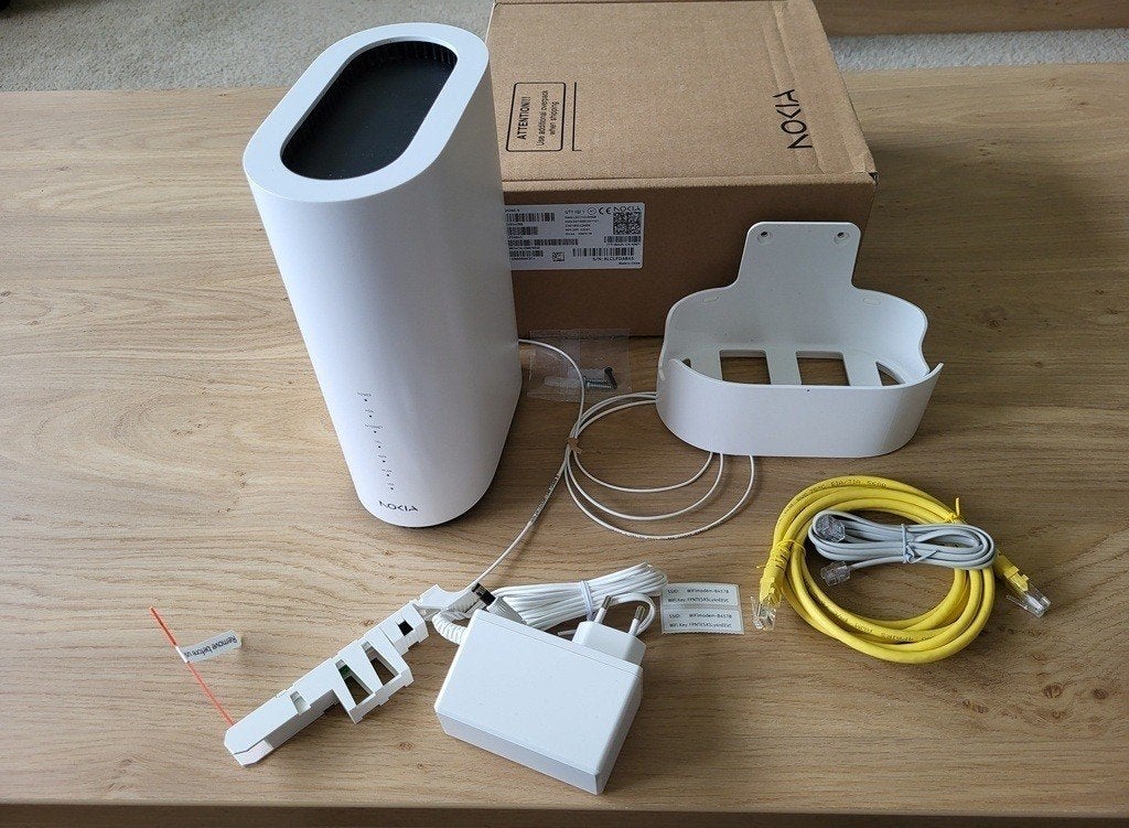 Nokia XS-2426G-B XGS PON Wifi 6 Glasvezelmodem Nieuw in doos, Ophalen of Verzenden, Nieuw, Router met modem, Nokia