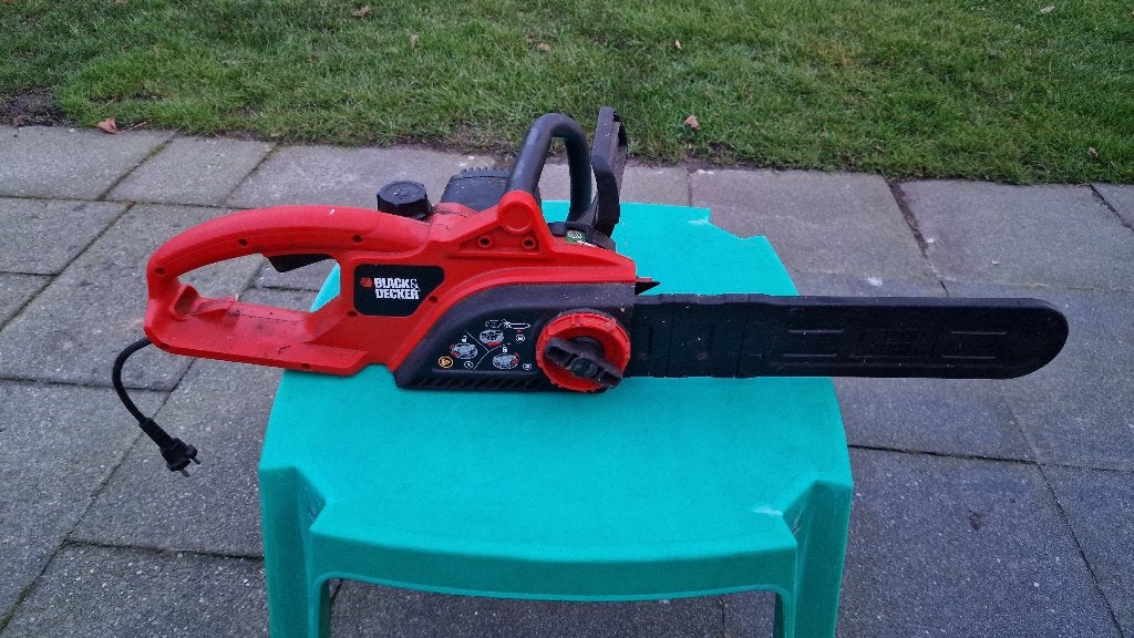 Kettingzaag Black & Decker GK1940T, Tuin en Terras, Ophalen, Gebruikt, Overige soorten, BLack + Decker.