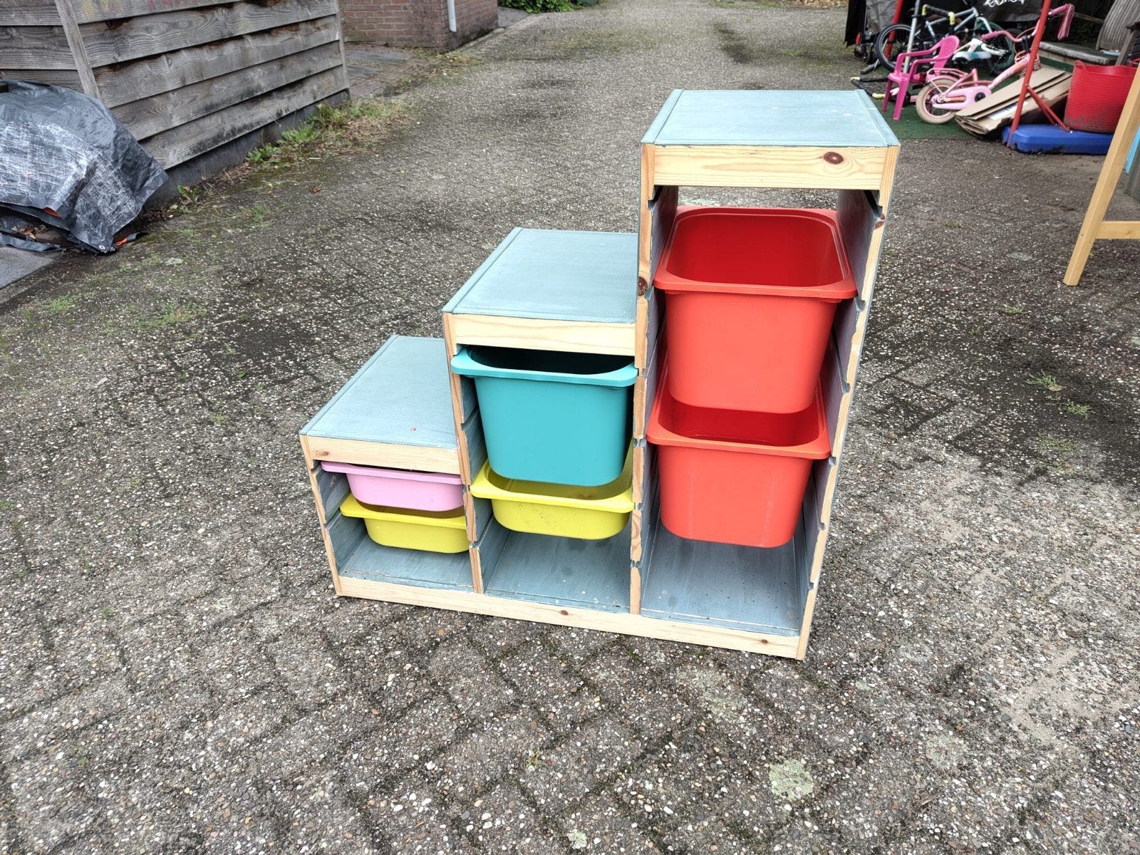 Ikea Trofast met bakken, Huis en Inrichting, Kasten | Overige, Ophalen, Gebruikt