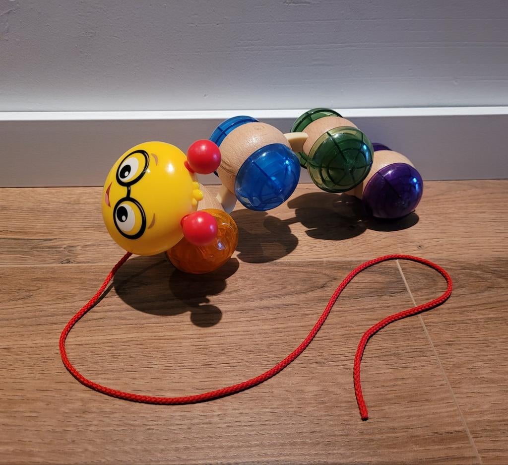 Trekdier rupsvan hout en kunststof, Ophalen, Nieuw