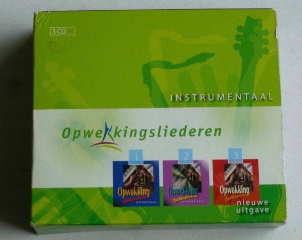 Opwekkingsliederen 1,2 & 3 - Instrumentaal (3 xCD), Ophalen of Verzenden, Zo goed als nieuw, Gospel, Boxset