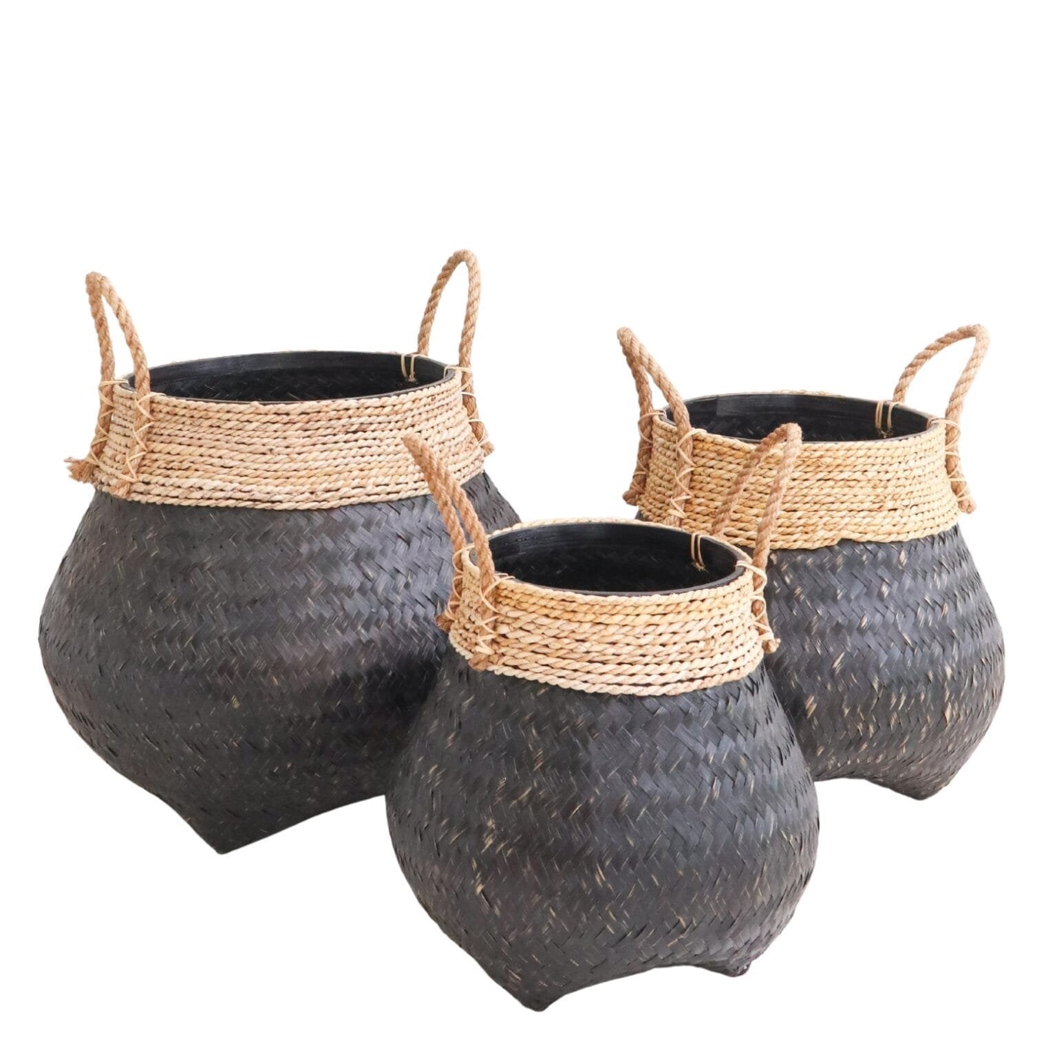 ECHTE Balinese Opbergmanden – Benoa Rainforest  ASIA RYU, Boho, Ophalen, Nieuw, Meerkleurig