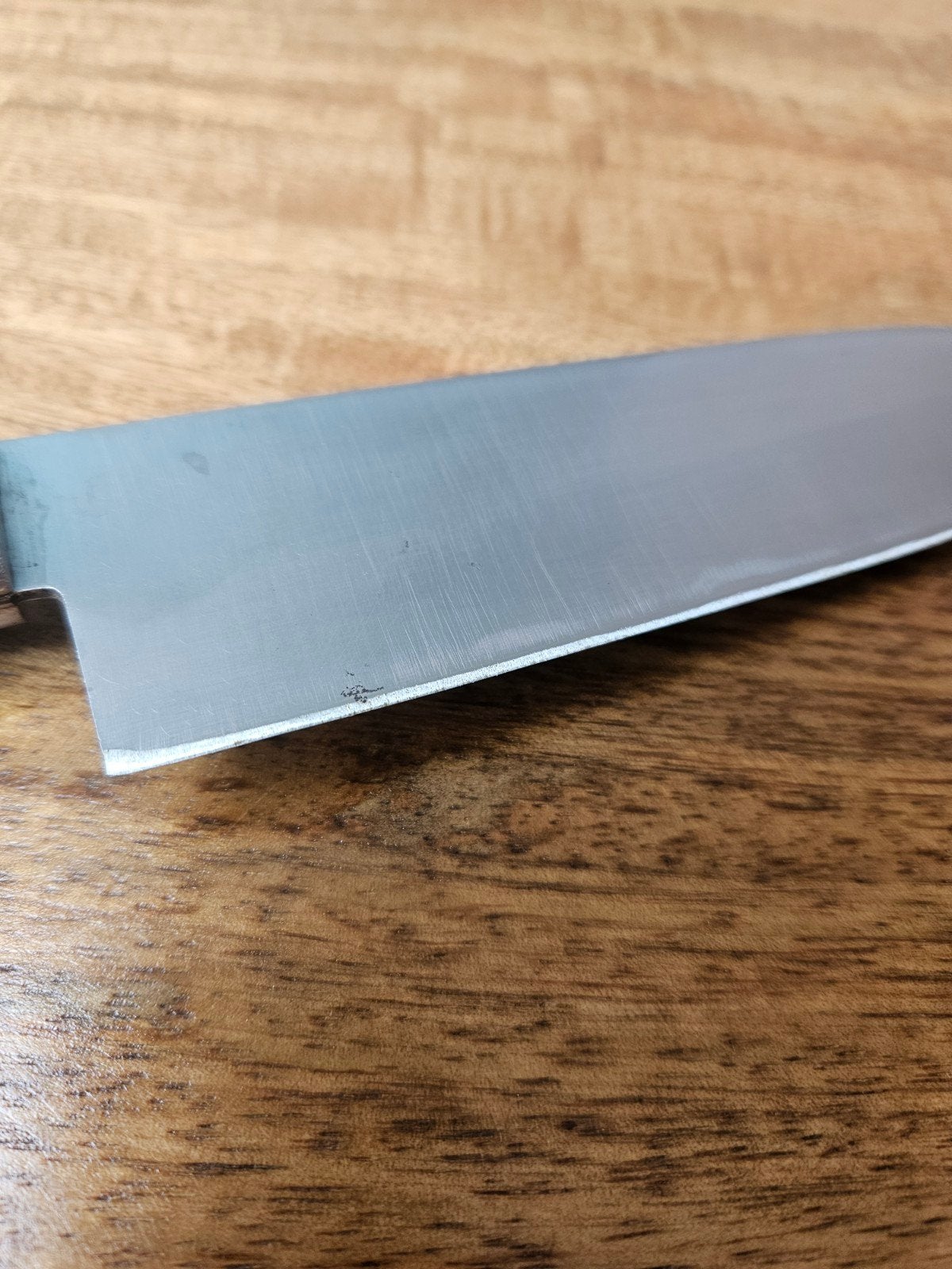 Japans koksmes. Santoku, vintage. Opknapper., Ophalen of Verzenden