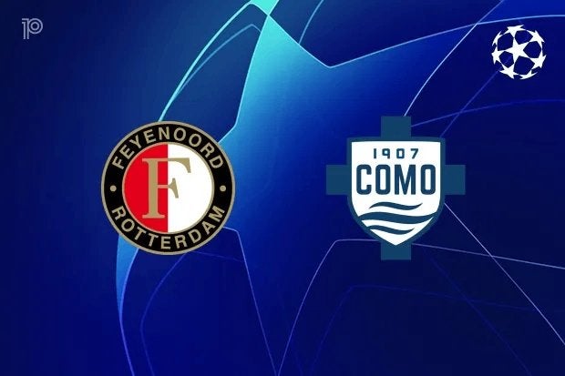 Champions League ticket Feyenoord-Como., Eén persoon, Oktober, Europa of Champions League