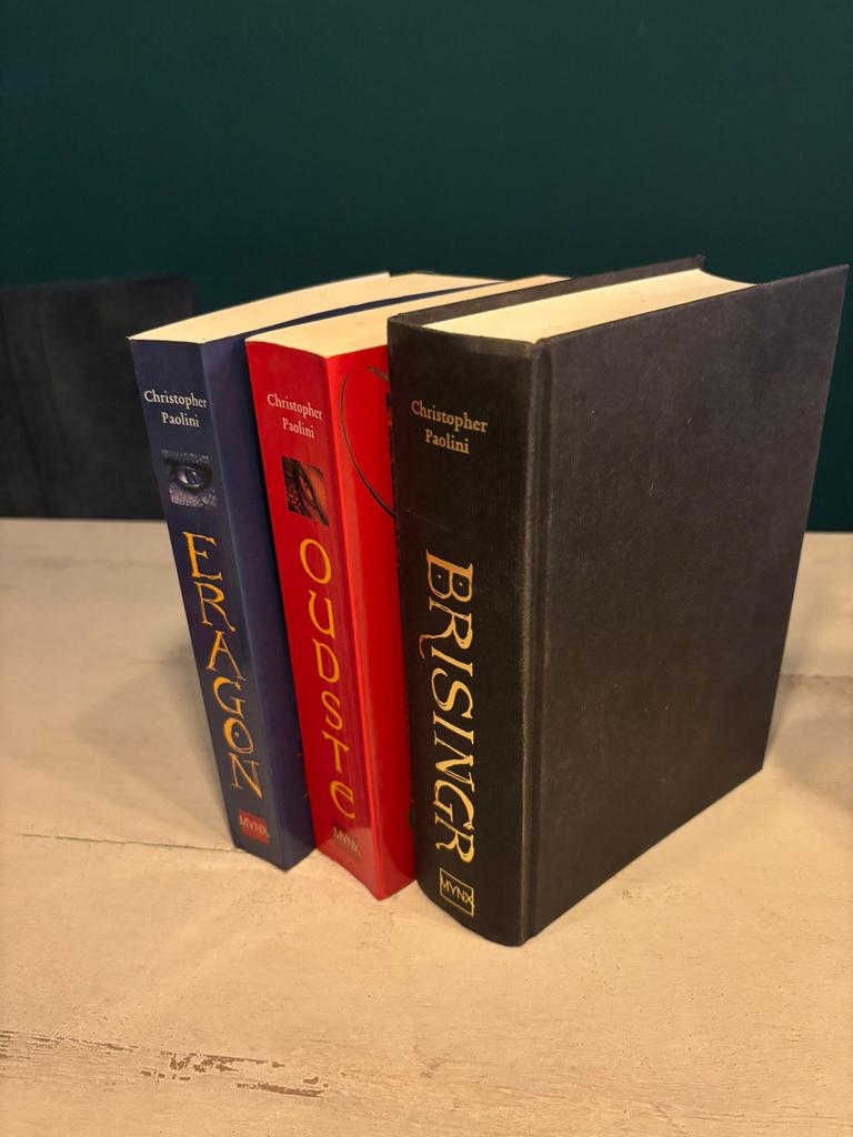 Eragon, Oudste, Brisingr - Christopher Paolini (3 boeken), Ophalen of Verzenden, Gelezen
