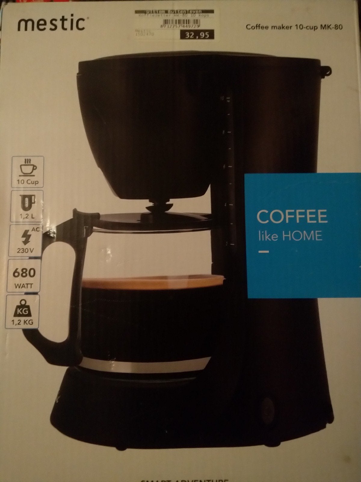 Mestic koffiezetapparaat camper nieuw in doos, Ophalen of Verzenden, Nieuw, Koffiemachine