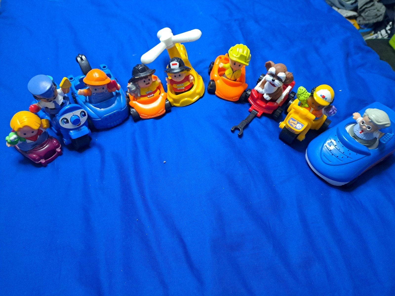 littlepeople voertuigen set inclusief veel poppetjes, Ophalen, Speelset