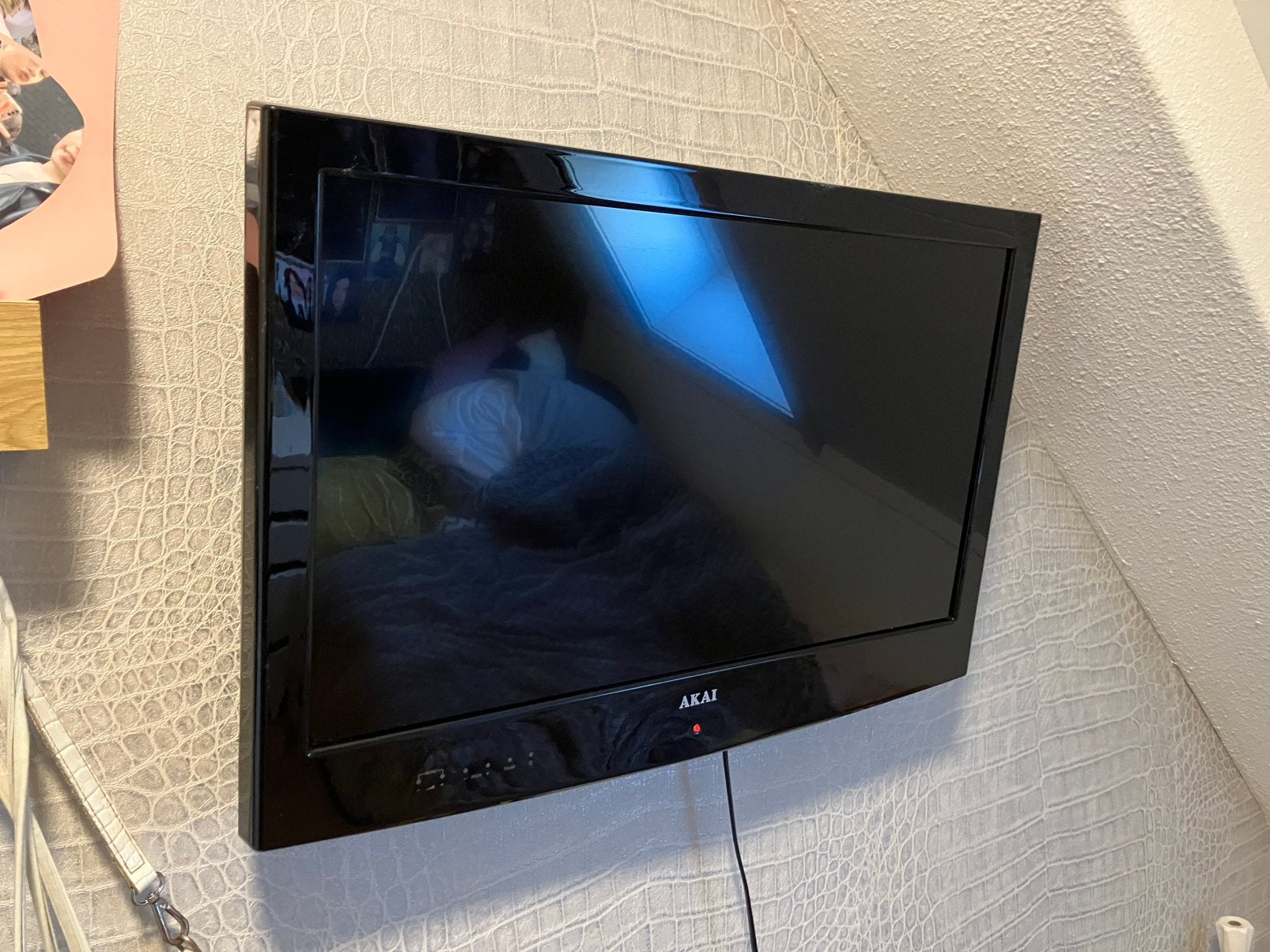 Akai tv 32 inch, Audio, Tv en Foto, Gebruikt, 50 Hz, LCD, Ophalen