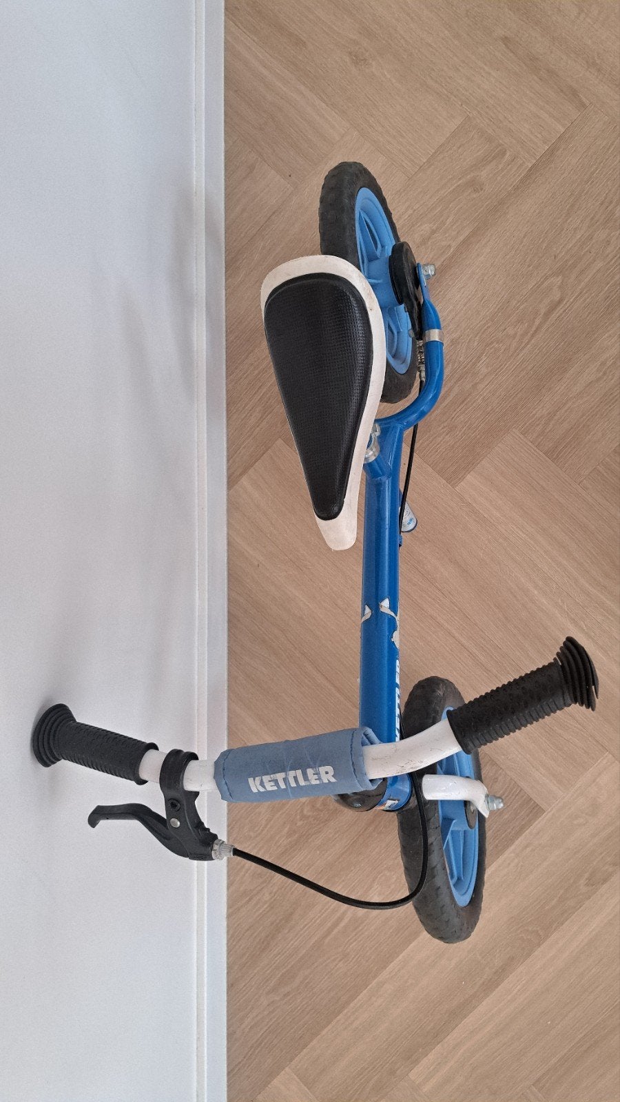 Kettler loopfiets blauw - Ideaal voor jonge kinderen, Ophalen, Gebruikt, Velgrem, Minder dan 16 inch