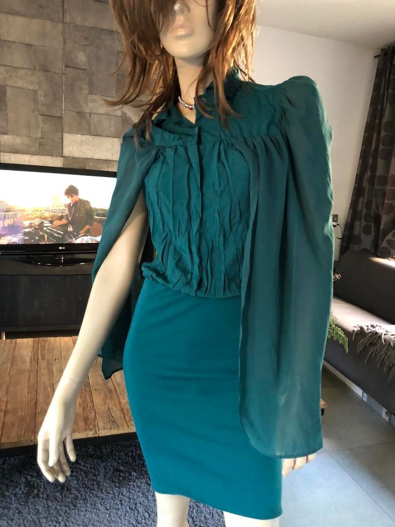 Supertrash jurk s Groen, Ophalen of Verzenden, Zo goed als nieuw, Groen, Boven de knie