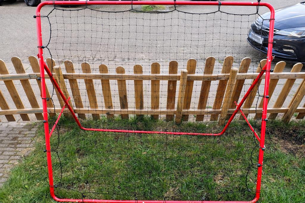 Rebounder 100x100 verstelbaar, Ophalen, Zo goed als nieuw