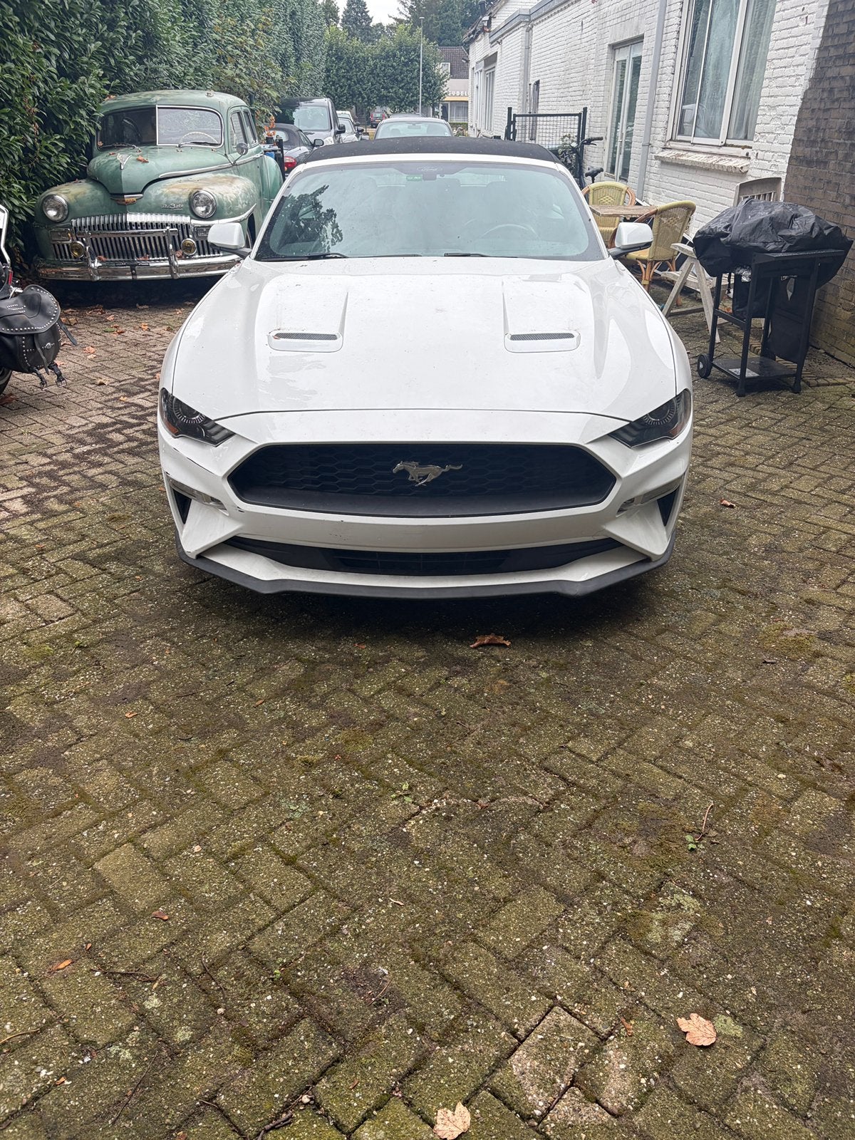 Ford mustang 2,3 ecoboost 2018, Auto's, Automaat, 4 cilinders, Cabriolet, Bedrijf