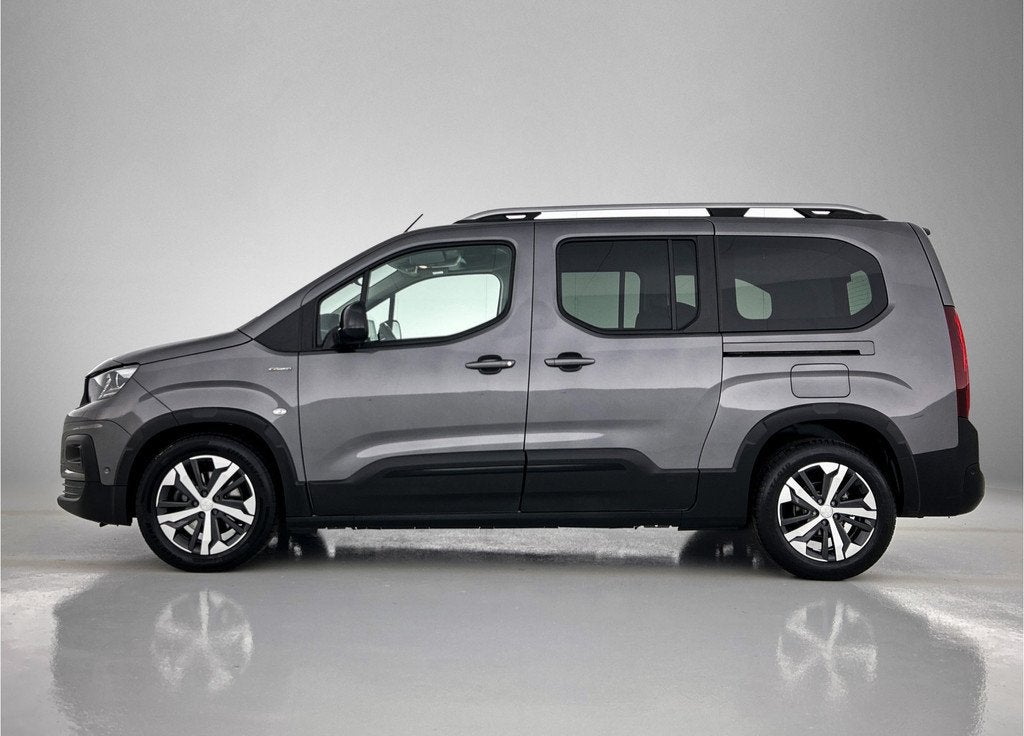 Peugeot Rifter Long 1.2 Puretech Long GT-Line Direct leverba, Auto's, Peugeot, 12 maanden, Stof, Gebruikt, Euro 6