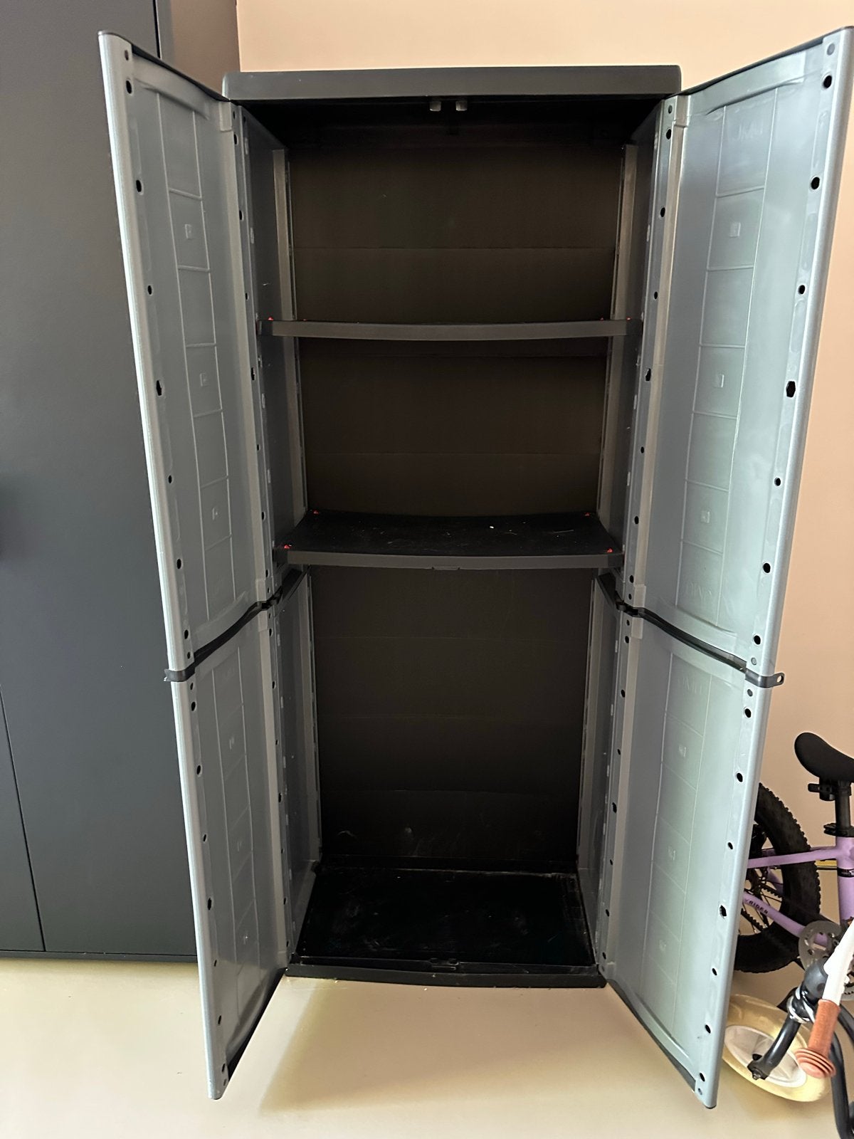 Keter Kis opbergkast met planken, Ophalen, Kunststof, Gebruikt, 50 tot 100 cm