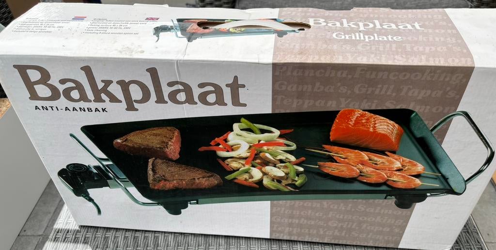 Bakplaat - nieuw in verpakking, Ophalen, Nieuw, 4 t/m 7 personen