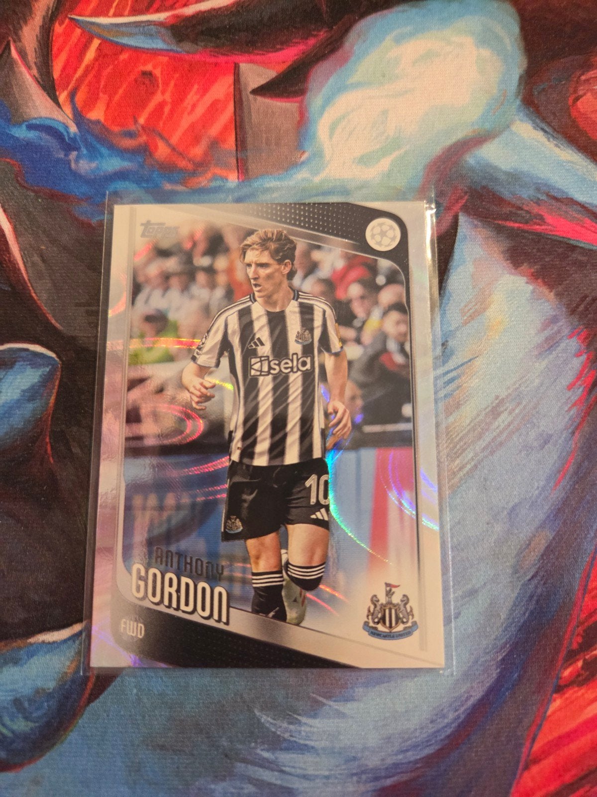 Anthony Gordon Topps Spelerskaart Newcastle United, Ophalen of Verzenden
