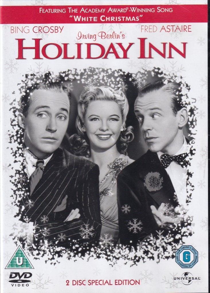 Te koop KERST dubbel dvd HOLIDAY INN  (BING CROSBY & FRED AS, Alle leeftijden, Ophalen of Verzenden, Zo goed als nieuw, 1940 tot 1960