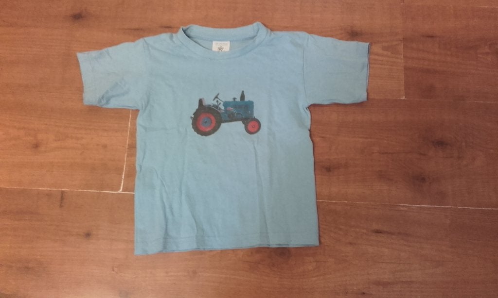 T-shirt Lanz tractor 98/104., Ophalen of Verzenden, Gebruikt, Jongen, Shirt of Longsleeve
