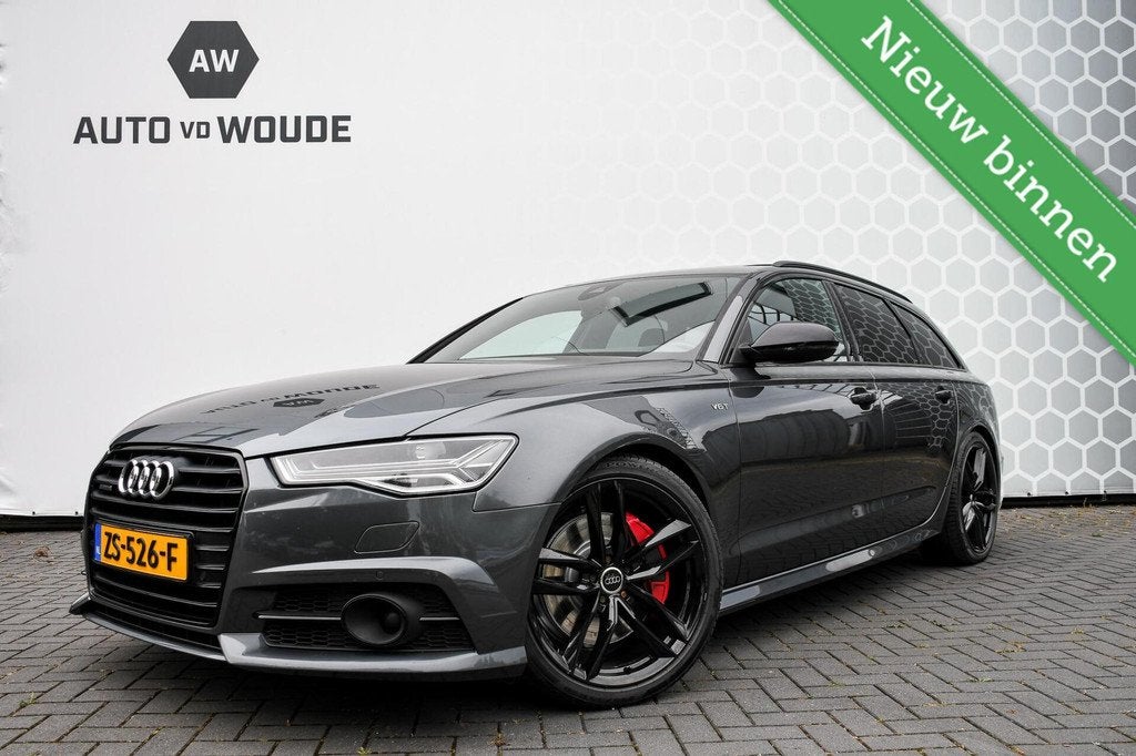 Audi A6 Avant 3.0 TDI BiT quattro Competition pano Leer Trek, Auto's, Audi, Automaat, Automatische klimaatregeling, Gebruikt, 1905 kg