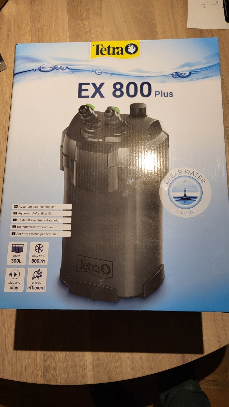 Tetra EX 800 plus, Ophalen of Verzenden, Zo goed als nieuw, Tetra, Inclusief toebehoren