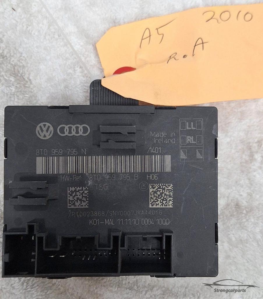 Centrale deurvergrendeling module Audi A5 rechts achter 8T09, Gebruikt, -, -, -