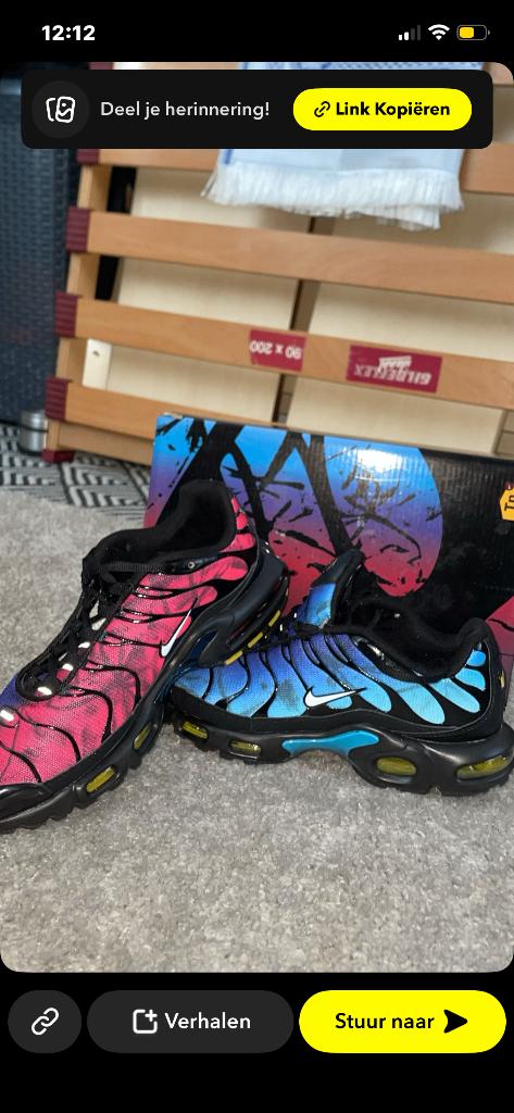 schoenen nike tn, Kleding | Dames, Schoenen, Ophalen of Verzenden, Zo goed als nieuw, Sneakers of Gympen