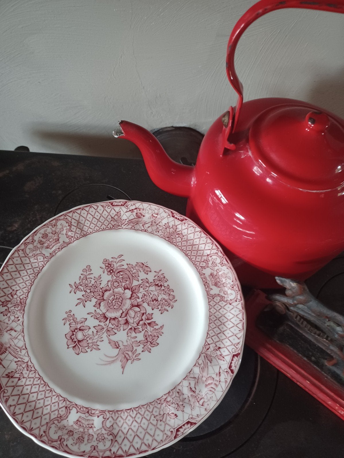 2 ontbijtborden mason's stratford england, Antiek en Kunst, Ophalen of Verzenden