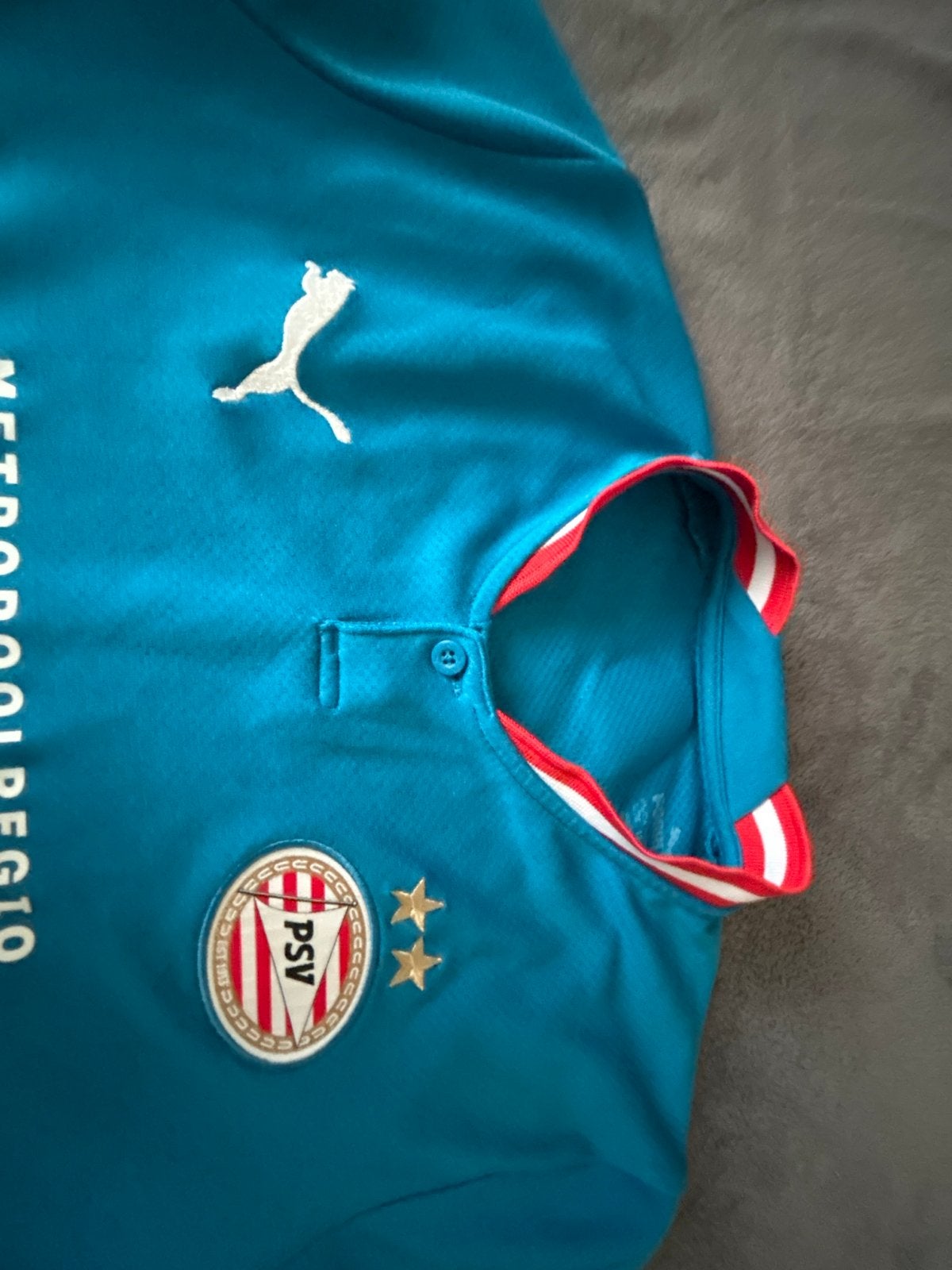 Mooi PSV shirt, Ophalen of Verzenden, Gedragen, Blauw, Voetbal