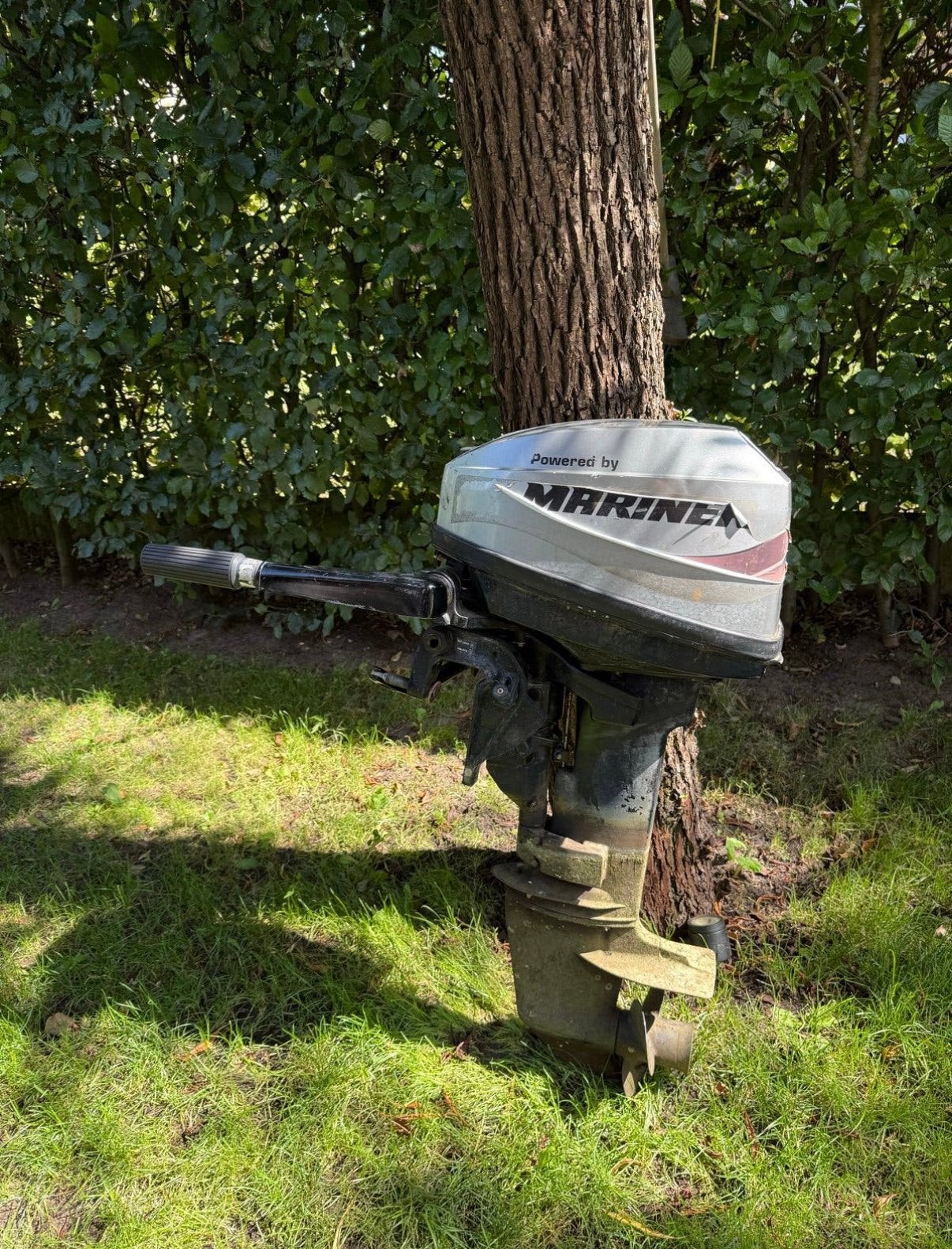 Mariner buitenboordmotor, Ophalen, 5 tot 10 pk, Viertaktmotor, Zo goed als nieuw