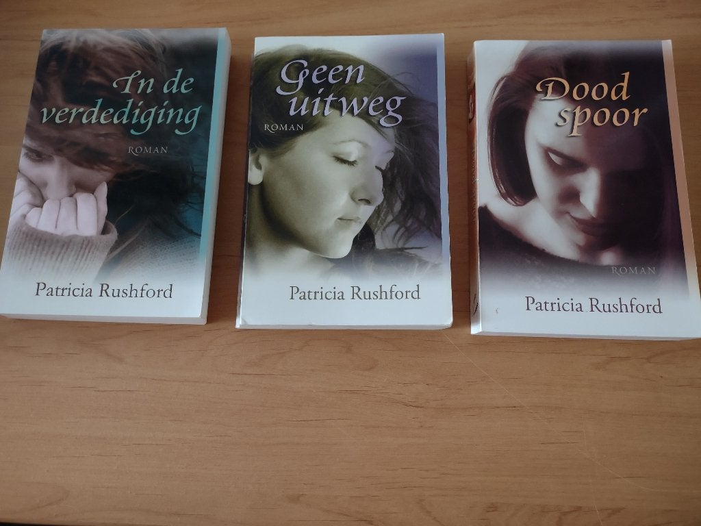 Geen uitweg ea (trilogie)- Patricia Rushford, Ophalen of Verzenden, Gelezen