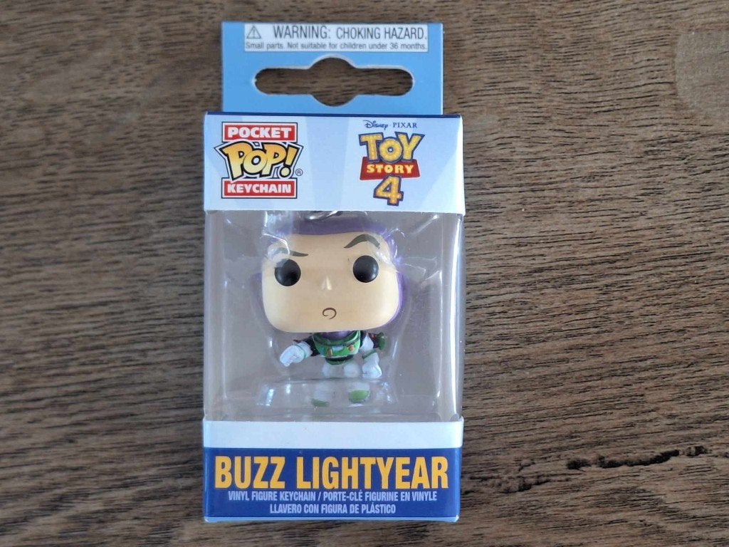 Sleutelhanger : Funko Pop Pocket : Buzz Lightyear !!, Verzamelen, Info@keycharms.nl, Nieuw, Medemblik, Knuffel of Figuurtje