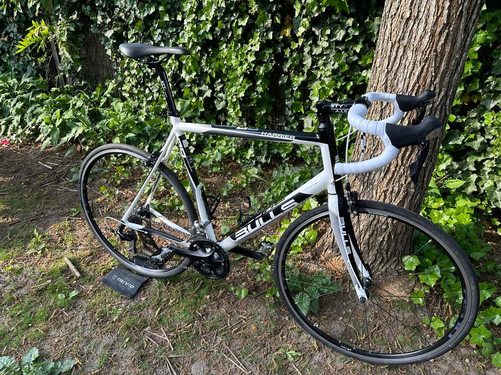 Bulls Harrier racefiets 60 cm met Shimano 105 groep, Fietsen en Brommers, Fietsen | Racefietsen, 28 inch, Gebruikt, Aluminium