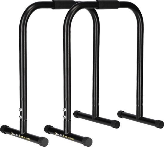 HMS Premium Push-up Steunen - Dip Bars, Ophalen, Zo goed als nieuw, Armen, Push-up steun