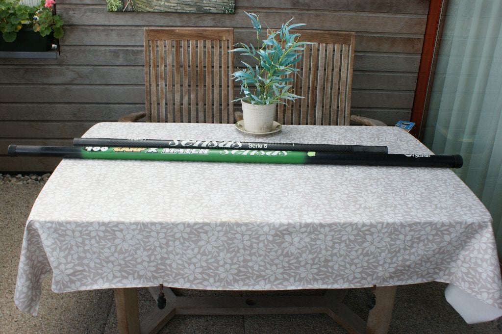 SENSAS 466 Carp X Match   vraagprijs € 250--, Ophalen, Zo goed als nieuw, Vaste hengel