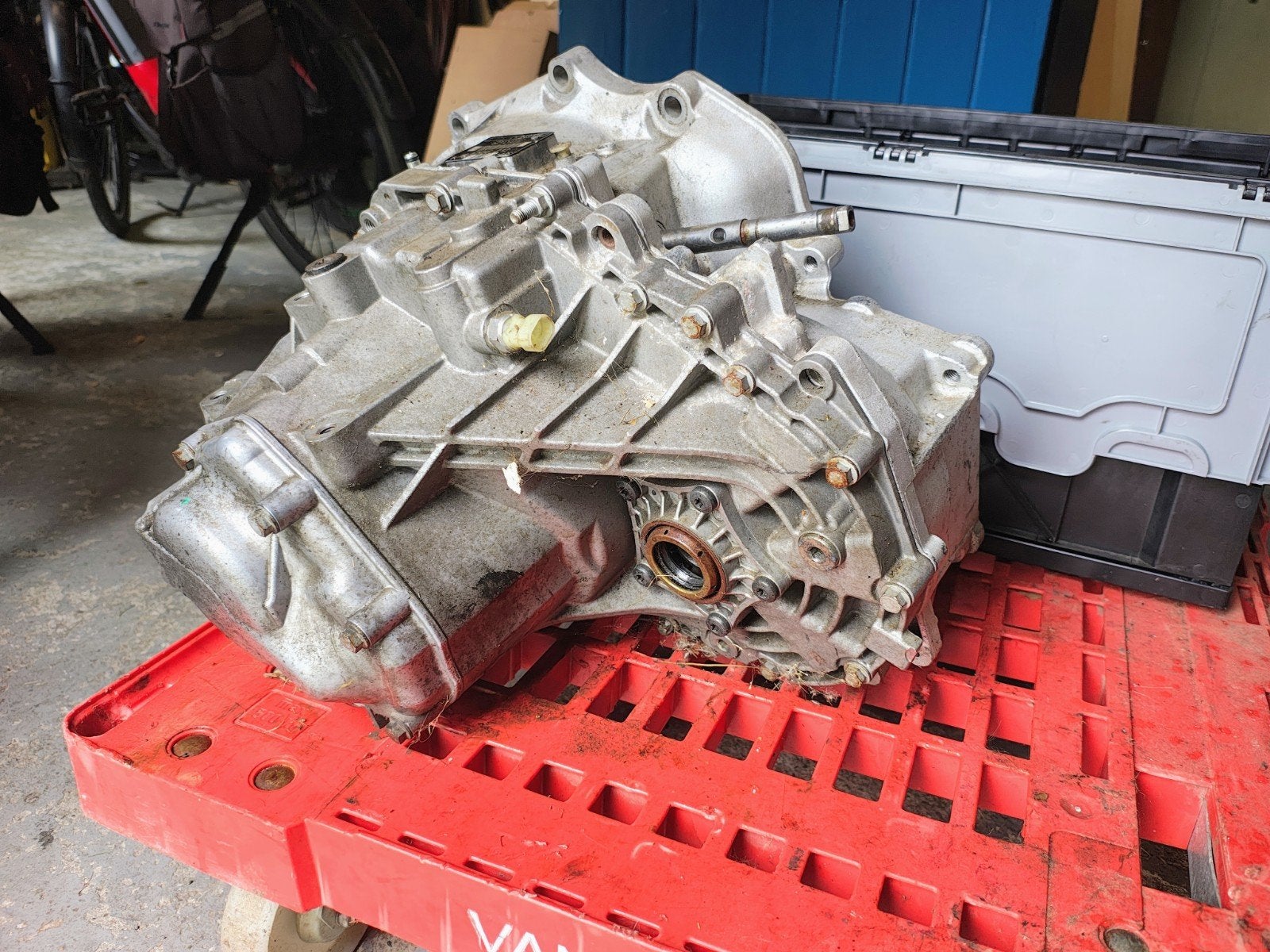 Saab FM55 B12 versnellingsbak, Ophalen, Gebruikt, Saab
