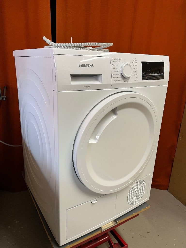 Perfect drogende condensdroger Siemens IQ-300 uit 2020, Witgoed en Apparatuur, Ophalen, 6 tot 8 kg, Gebruikt, Voorlader