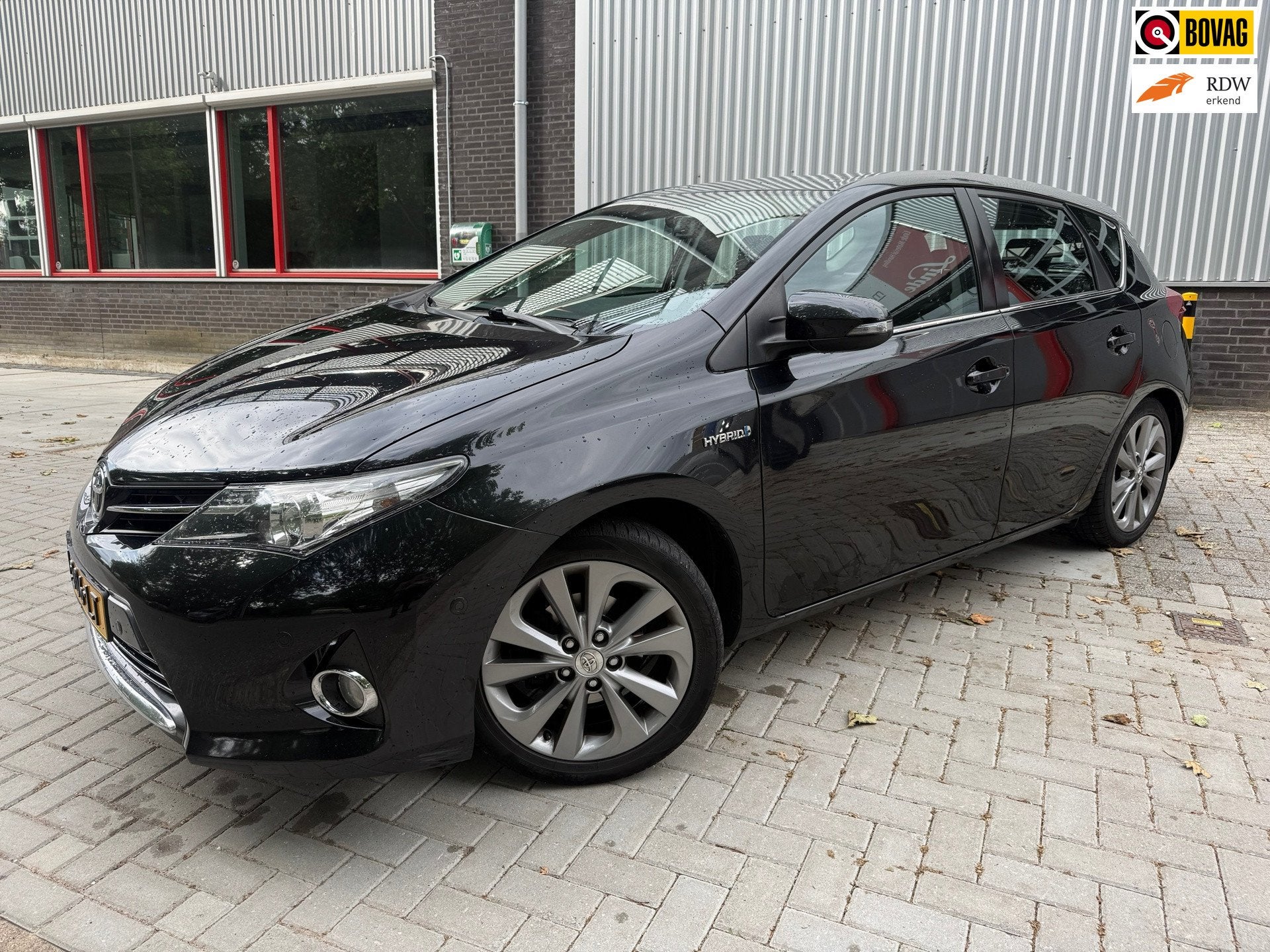 Toyota Auris 1.8 Hybrid Executive, Auto's, Toyota, Euro 5, Gebruikt, 4 cilinders, Leder en Stof