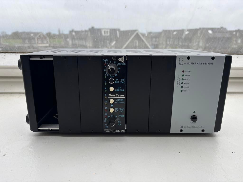 Rupert Neve R6 19 inch rack voor 500 serie modules, Muziek en Instrumenten, Ophalen of Verzenden